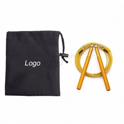 Entraînement Fitness Accessoires Corde à sauter Logo personnalisé Poignée en aluminium Fil d’acier Speed Jump Rope