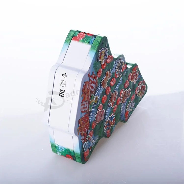 Custom Printed Christmas Packaging Chocolate Gift Tin Box