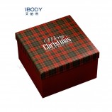 Cosmetica Snoep Groothandel Decoratie Ornament Verpakking Kerst Geschenkdoos Set met Deksel