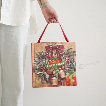Baratija de Navidad Regalo Calendario de cuenta regresiva Pulsera colgante de adviento Caja de regalo portátil Juego creativo