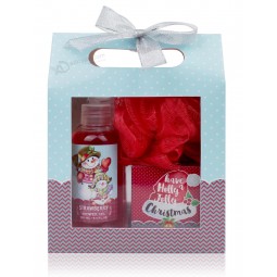 Фабрика OEM Merry Christmas Body SPA Бумажная коробка для ванны Подарочный набор