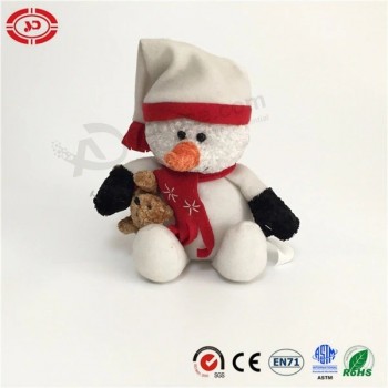 Muñeco de nieve Abrazo Oso Pardo Lindo Navidad Peluche Vacaciones Juguete para Niños