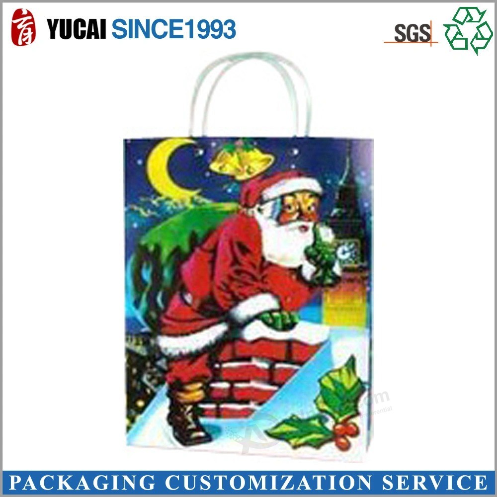 2021 Newly Designed Christmas Paper Gift Bags