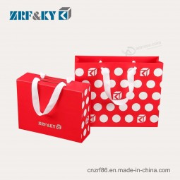 批发/定制可回收礼品/购物/邮编/婚庆包装艺术/牛皮纸/带丝带提手铜版纸袋