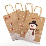 Bolso de papel diseñado para la venta caliente personalizada con impresión delicada