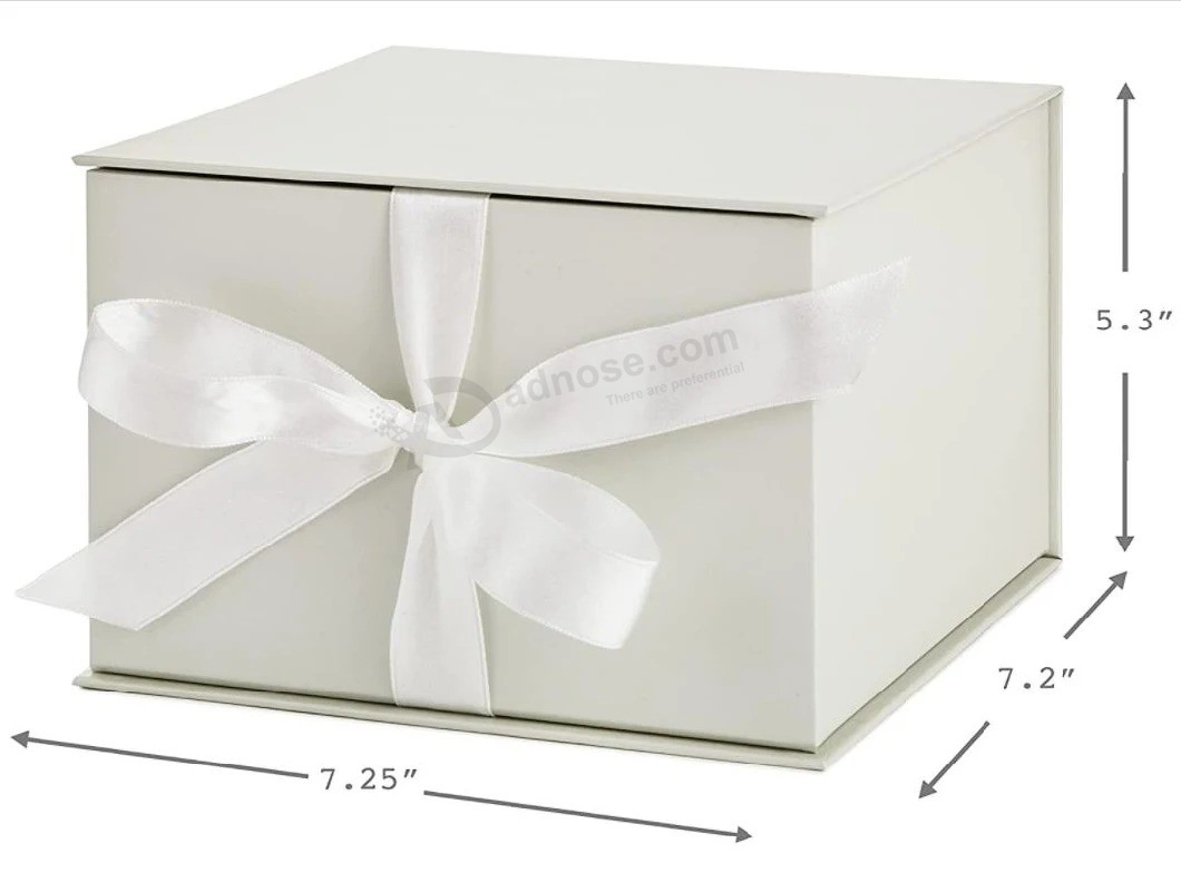 Gift Box with Paper Fill for Graduations, Valentines Day, Birthdays, Weddings, Engagements, Christmas