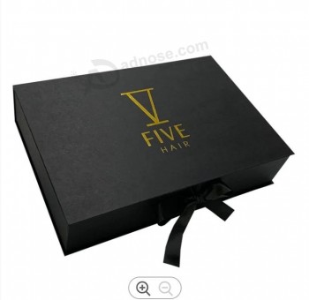 FSC Certificate Printing Logo Chocolate/Jewelry/Cosmetic/Perfume/Clothes/Shoe Magnetic Folding Cardboard Paper Gift Packaging Hat Box