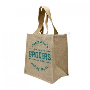 Jute Tote Tasche Lebensmittel Strand Shopping Reise Tasche