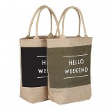 Jute Tote Shopping Jute Сумка для покупок