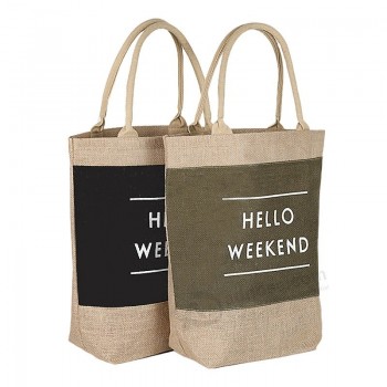 Jute Tote Shopping Jute Сумка для покупок