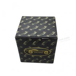 Versand kundenspezifische mattschwarze Wellpappe Geschenkbox Großhandel
