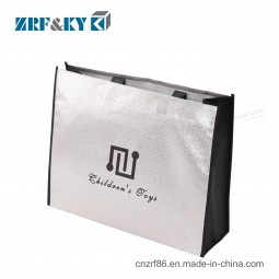 定制环保可重复使用无纺布肩部储物手提袋