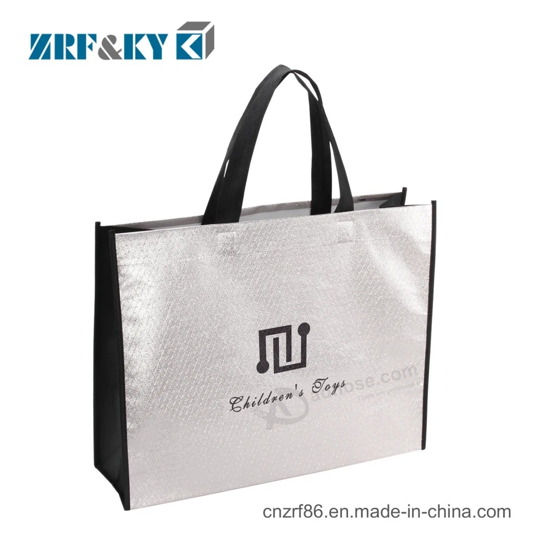 Custom Eco Friendly Reusable Non Woven Shoulder Storage Tote Bag