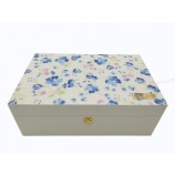 Caja de embalaje de regalo de joyería de madera de lujo de nuevo estilo