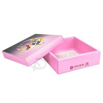 Fabrik Heißer Verkauf flache Packung vollfarbige kundenspezifische Geschenkbox / faltbare Box / Parfümbox für Kosmetik
