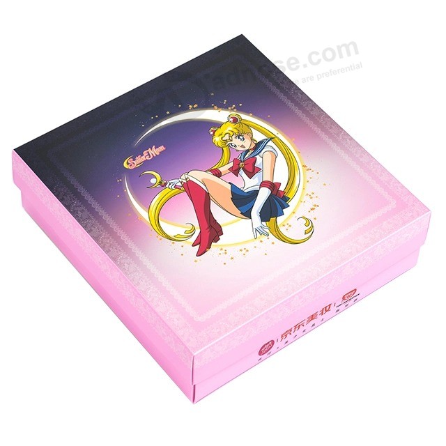 Factory Hot Sale Flat Pack Full Color Customized Gift Box/Foldable Box/Perfume Box for Cosmetic