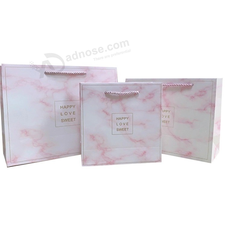 Luxury Custom Print Kraft Paper with Varnish Paper Gift Packaging Shopping Bag/Paper Bag/Paper Gift Bag