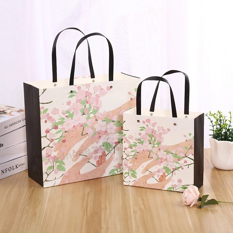 Colorfully Handmade Printing Decorative Paper Gift Bag/Paper Bag/Paper Shopping Bag