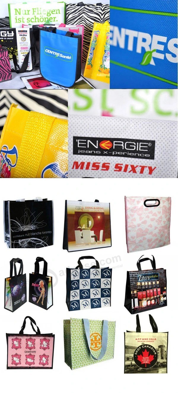 Reusable Laminated PP /Now-Woven Bags for Promotion