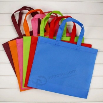 Colores Bolsa no tejida con proceso de sellado térmico
