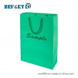 Logotipo personalizado impreso de lujo bonito regalo / prenda / ropa / bolsas de embalaje de papel de compras