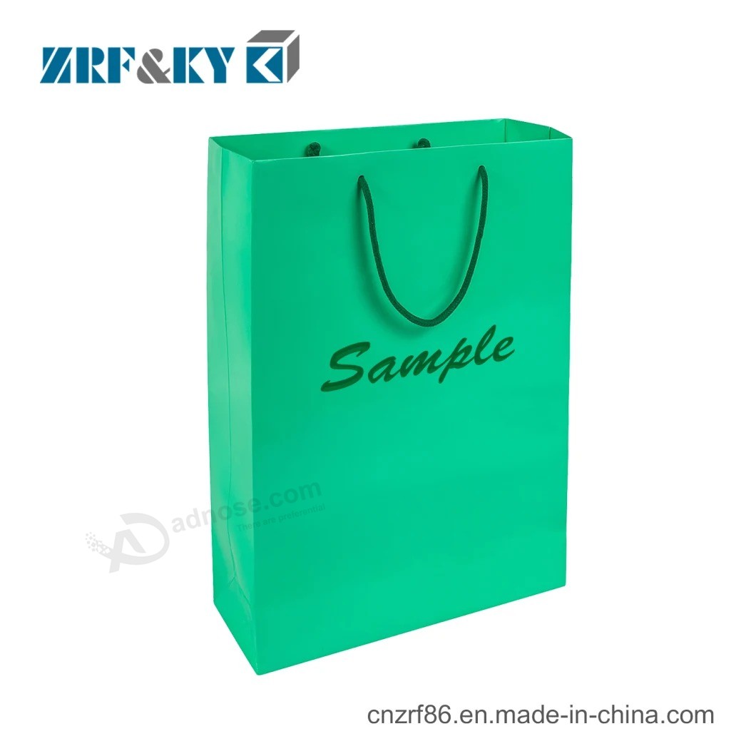 Custom Logo Printed Luxury Pretty Gift/Garment/Clothing/Shopping Paper Packaging Bags