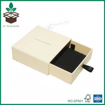 Custom Paper Packaging Box with Ribbon Handle