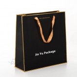 Nero Opaco Eccellente Delicato Regalo Cartone Carta Shopping Bag