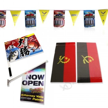 De openlucht van de de Compressie Dubbele Enige Opgeruimde Productie van de de Bannerfabriek van de Drukpolyester Banner Douane Nationale Vlag 3X5 Levering binnen 48hours