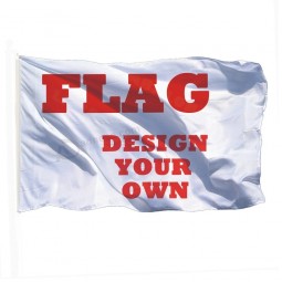 billig 3x5ft benutzerdefinierte Flagge Digitaldruck Polyester Banner Flagge Außenwerbung Flagge