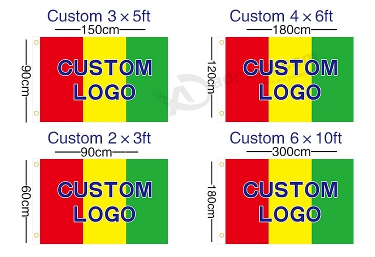 Advertising Flag Banners 3X5FT 150d Custom Flag, Custom Banner, Factory Price, Custom Print