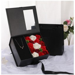 Goldfolie benutzerdefinierte Schokolade / Uhr / Schmuck / Blume / Make-up / Kosmetik / Seife Display Weihnachten Geschenk Verpackung Karton