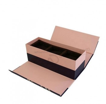 Scatola di spedizione per imballaggio regalo elettronico in carta kraft natalizia con chiusura magnetica per abbigliamento / abbigliamento / scarpe / cosmetico / regalo