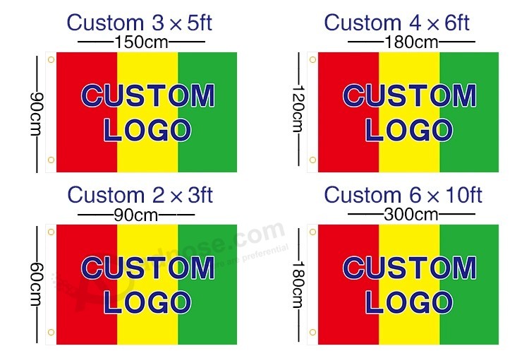 Digital Print Custom Flag, 3X5 FT Factory Flag Custom, Flags All Countries, Custom Flags and Banners