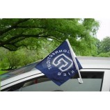 qdecoration doppelter Druck Auto Stange Flagge Wand Flagge