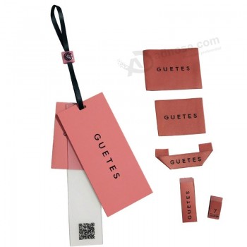 Di alta Qualità 400g Cartone Stampato Indumento Camicia Carta Hang Tag per Abbigliamento