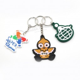 뜨거운 판매 고무 열쇠 고리 사용자 정의 로고 pvc 키 태그 부드러운 pvc 키 홀더