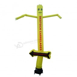 Bailarín inflable del aire Bailarín inflable de una sola pierna Bailarines inflables del aire hombre de la onda para la publicidad con alta calidad y cualquier tamaño