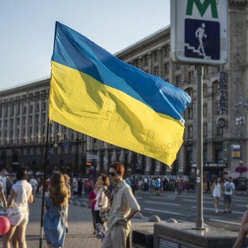 быстрая доставка высококачественных флагов Украины 3х5, заводская цена флага Украины, флага страны и национа