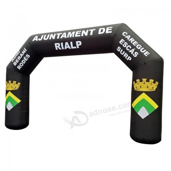 Arco de entrada inflable de publicidad personalizada al aire libre