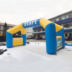 Running Fun Outdoor Advertising Gonfiabile Start Arch Tent Eventi