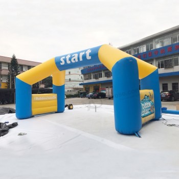 Running Fun Outdoor Advertising Gonfiabile Start Arch Tent Eventi