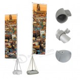 3x5 benutzerdefinierte Werbung Strand Stoff Banner Flagge Ständer Tear Drop Flaggen