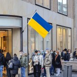 Drapeau de l’Ukraine Décor intérieur extérieur Drapeaux nationaux ukrainiens Polyester avec œillets en laiton Drapeau de l’Ukraine 3x5 pi/2X3 pi/4x6pi