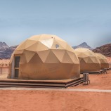 Tenda di lusso per casa a cupola geodetica prefabbricata prefabbricata per campeggio all'aperto per resort