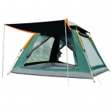 Meilleures ventes 210T Tentes respirantes pour 1-4 personnes pour le camping Sac à dos instantané Tente rapide Installation facile