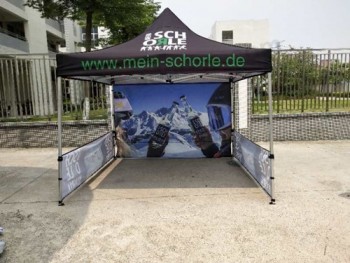 Stampa del baldacchino del logo personalizzato, tenda da 10x10 piedi con stampa del logo