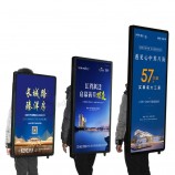 새로 광고 LED 배낭 빌보드 라이트 박스 장비 광고 옥외 워킹 메시지 광고 빌보드