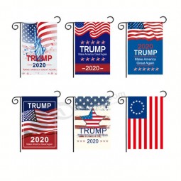 12 x 18 pollici Bandiera americana personalizzata Yard Garden Flag per tutte le stagioni e le vacanze