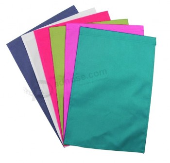 Consegna rapida di alta qualità colorato 12 '' x 18 '' yardholiday decorazione stampa a sublimazione personalizzata 600D Oxford Blank Garden Flag